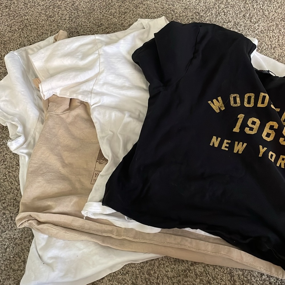 Cropped shirts